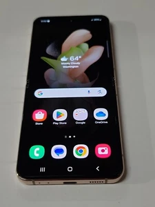 Samsung Galaxy Z Flip4 SM-F721U, 128 GB, oro, sbloccato, buone condizioni: RA177 - Foto 1 di 9