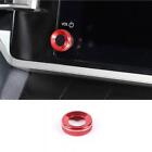Red Screen Display Adjust Knobs Ring Cover for Toyota Sequoia SR5 2023 2024