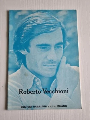 Roberto Vecchioni Libro spartiti musicali Edizioni Babajaga Chappell 1981 - Immagine 1 di 4