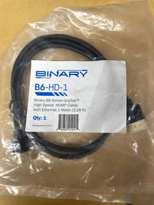 Cable HDMI de alta velocidad (1 metro/3,28 pies) con Ethernet - Imagen 1 de 1