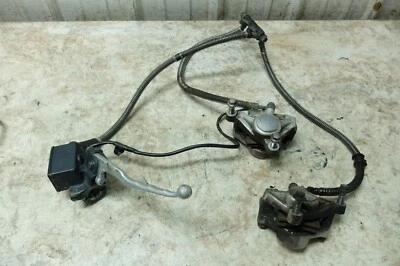 Pinzas de freno delanteras y cilindro maestro Yamaha XV 750 XV750 96 Virago Foto 1 de 4