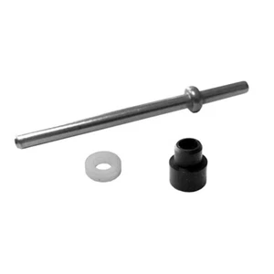 Alfiler pivotante de acero inoxidable con buje y lavadora para puertas de ducha pivotantes enmarcadas - Imagen 1 de 2