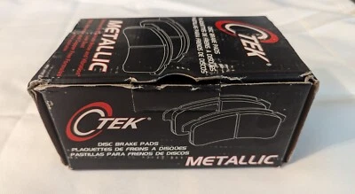 Pastillas de freno delanteras metálicas CTEK NUEVAS (reemplazo para Dodge Grand Caravan 2005) Foto 1 de 4