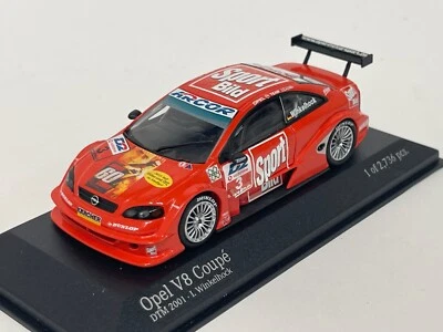 1/43 Minichamps Opel V8 DTM 2001 Team Holzer Winkelhock Car #3 430014103 CS747 Foto 1 de 4