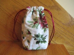 Longaberger Little Shopper Drawstring LIner Holiday Botanic *shipping included!* - Picture 1 of 6