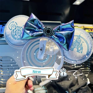 Disney Authentic 2024 Tron Castle Minnie Mouse Ohr Stirnband Disneyland Exclusive - Bild 1 von 1