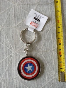PORTE CLEF - key chain - MARVEL - bouclier Captain America - Picture 1 of 2