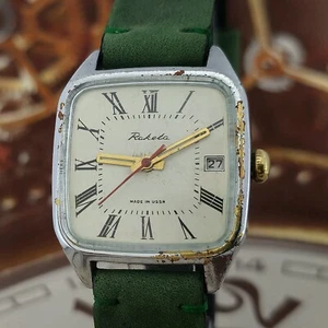 Vintage Watch USSR Raketa 2614.H SOVIET Mechanical Wristwatch 19 Jewels - Picture 1 of 21