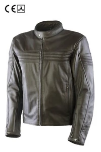 Giacca pelle moto Oj Century Man taglia M leather jacket vintage scrambler - Foto 1 di 5