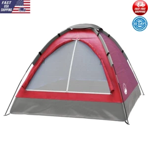 2-Person Dome Camping Tent Lightweight Easy Setup W/ Rain Fly & Carrying Bag New - Picture 1 of 4