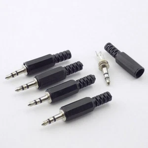 10X 3,5 mm 2 polos conector de audio conector macho mono estéreo soldadura hágalo usted mismo - Imagen 1 de 7