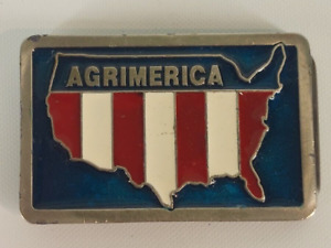 Future Farmers America (FFA) Agriculture Ag Beef Pork 1980's Vintage Belt Buckle