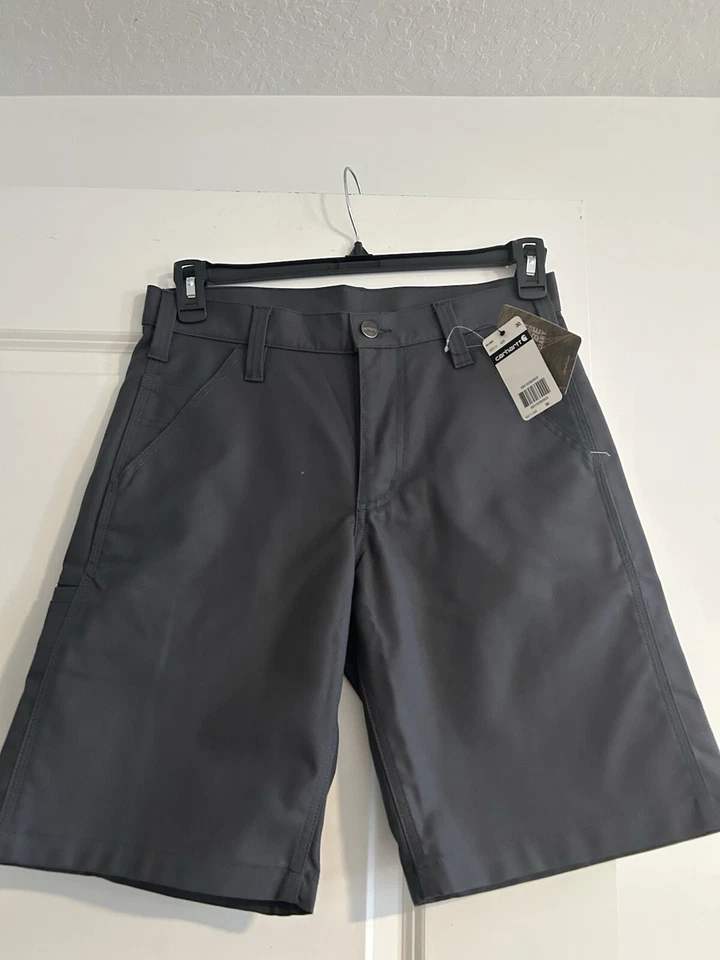 Carhartt Rugged Professional Series Relaxed Fit Gray Shorts (10311-029) Size 36