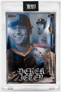 TOPPS PROJECT100 #2 DEREK JETER YANKEES by NO PATTERN STUDIO FACTORY SEALED PACK - Picture 1 of 3