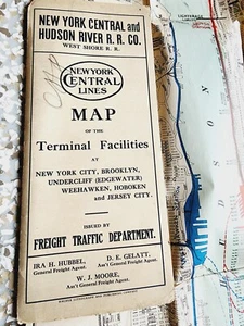 1907 Map of the Terminal Facilities New York Central and Hudson River R.R. Co. - Picture 1 of 13