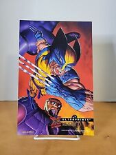 1995 Fleer Ultra X-Men Ultraprints Wolverine Artist Dave Devries