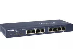 Netgear ProSAFE 8-port 10/100 Switch with 4-port Power over Ethernet - Picture 1 of 3