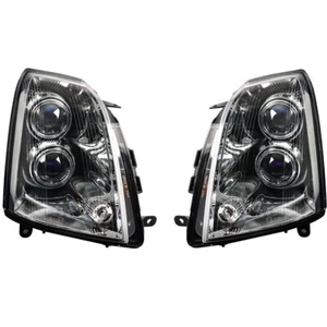Right&Left Side Headlights For 2005 2006 2007 2008 2009 2010 2011 Cadillac STS - Picture 1 of 8