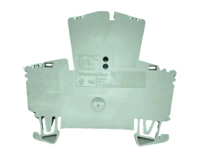 Weidmuller WDK 2.5 Terminal End Bracket Clamp Block Splice Double-tier - Image 1 of 4