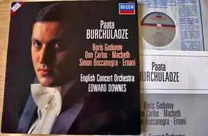 DECCA 414 335-1 DIG PAATA BURCHULADZE BASS MUSSORGSKY VERDI LP 1985 EX++ HOLLAND - Picture 1 of 3