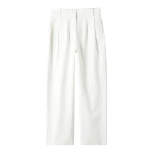 Aritzia The Group by Babaton Antares plissierte Jeanshose weiß Damen 0 - Bild 1 von 9