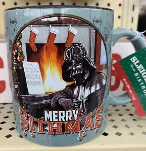 Darth Vader Star Wars Fröhliche Sithmas Kaffeetasse Tasse 20 Unzen Neu mit Etikett - Bild 1 von 3