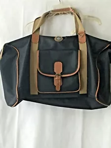 Borsa da viaggio vintage Pan American Airlines 28x12x15" EFFETTO INVECCHIATO PROP - Foto 1 di 12
