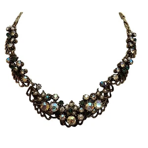 Vintage Signed Florenza Necklace (A4529) - Picture 1 of 5