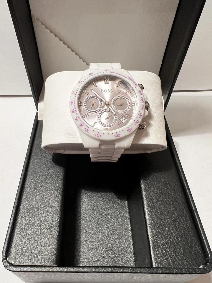 Reloj cronógrafo de cuarzo Hugo Boss Novia 38 mm para mujer Foto 1 de 4