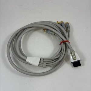 Rocketfish Braided Metal Tip Nintendo Wii 6' HD Component Audio Video AV Cable - Picture 1 of 3