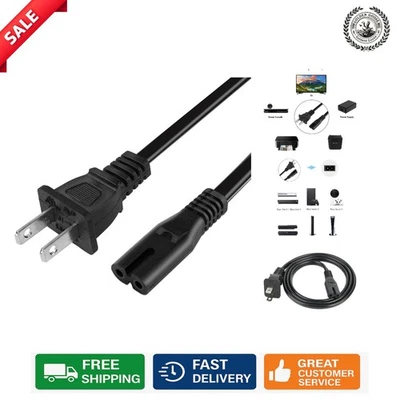 Cable de alimentación de repuesto de 3 pies para Xbox One, PS4 y dispositivos compatibles Foto 1 de 4