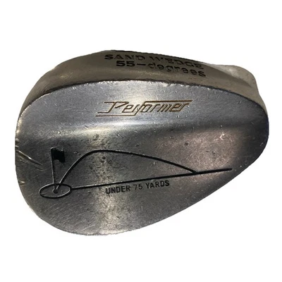 Performer Golf RH 55 Degree Sand Wedge Under 75Yd Play GP Grip Steel 36.5” Shaft - Image 1 of 4