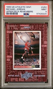 Michael Jordan 1999 UD Atleta del Siglo *UD Recuerda #UD2 PSA 9 Bajo POP - Imagen 1 de 2