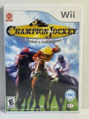 Champion Jockey: G1 Jockey & Gallop Racer (Nintendo Wii, 2011) Complete - Image 1 of 4