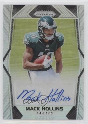 2017 Panini Prizm Rookie Auto Silver Prizm Mack Hollins #RA-MHL Auto RC - Image 1 of 2