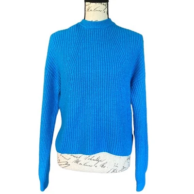 BP Blue Cotton Blend Knit Long Sleeve Sweater Size XS NEW - Image 1 of 4