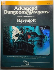RAVENLOFT 1st Printing AD&D TSR 9075 MODULE I6 TRACY HICKMAN 1983 complete - VF+ - Bild 1 von 4