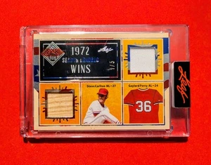 🔥Carlton/Perry 1/5 -2025 Leaf Seasons in the Sun "1972 Season Leaders" - Picture 1 of 2