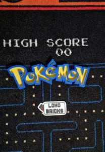 Pokemon Logo Schild 3D gedruckt Videospiel Regal Schreibtisch Kunst Display Ornament LOooOk - Bild 1 von 4