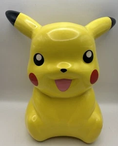 Pikachu Nintendo Pokémon Ceramic Coin Piggy Bank Fab NY 2017 No Plug - Bild 1 von 13