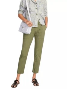 Neu mit Etikett J Crew Damen Baumwolle Slim Fit Boyfriend Chino Hose Armeegrün Größe 31 - Bild 1 von 14