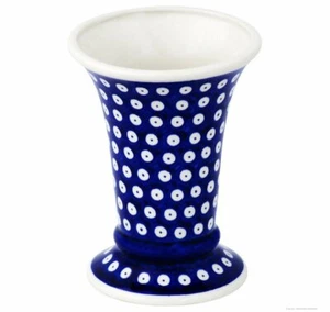 Original Bunzlauer Keramik 500ml Vase „Johanna“ 15,6 cm – Blumenvase, Dekor 42 - Bild 1 von 2