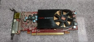 ATI FirePro 3D V3800 512MB GDDR3 DVI DP PCIE Video Card 608528-002 refurbished - Picture 1 of 1