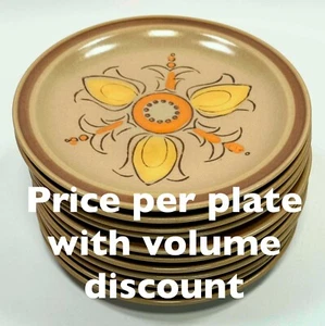 Vintage Hearthside 7.5” Fleur De Lis Floral Pattern Stoneware Plate Japan - Bild 1 von 7