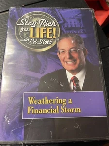 NEW SEALED STAY RICH FOR LIFE w/ ED SLOTT WEATHERING A FINANCIAL STORM DVD SET - Bild 1 von 2
