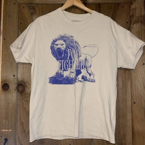 Foo Fighters 2023 Concert Shirt. RARE, Large Cotton lion Front - Picture 1 of 10