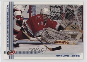 2000-01 ITG Be A Player Memorabilia Sapphire /100 Arturs Irbe #255