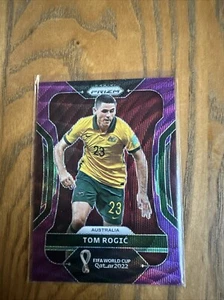 2022 Panini Prizm World Cup Qatar - Purple Wave Prizm #287 Tom Rogic /99 - Picture 1 of 2