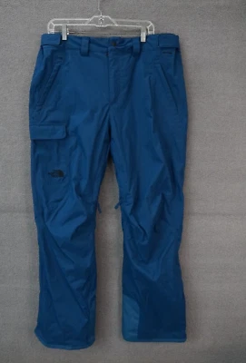 The North Face Snow Pants Men's Large Blue Dryvent Seymour Winter Lined Ski - Image 1 of 4