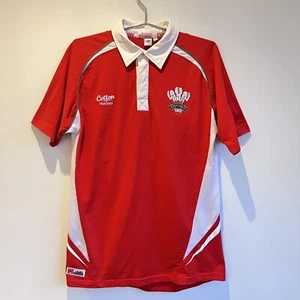 Wales Rugby Union Red Home Shirt Cotton Traders - Size Small - Picture 1 of 8